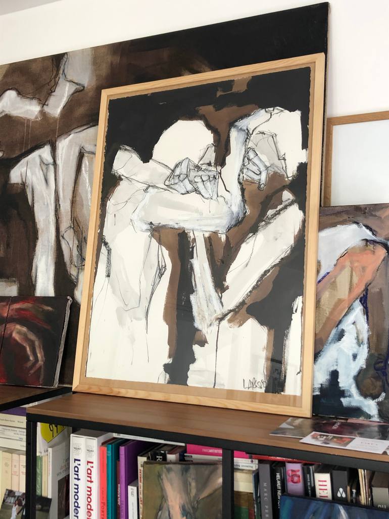 Original Expressionism Sports Painting by Laurent Anastay Ponsolle