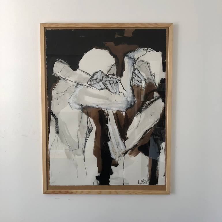 Original Expressionism Sports Painting by Laurent Anastay Ponsolle