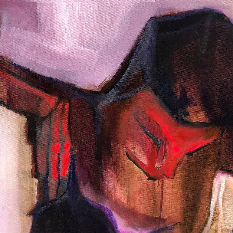 Original Expressionism People Painting by Laurent Anastay Ponsolle