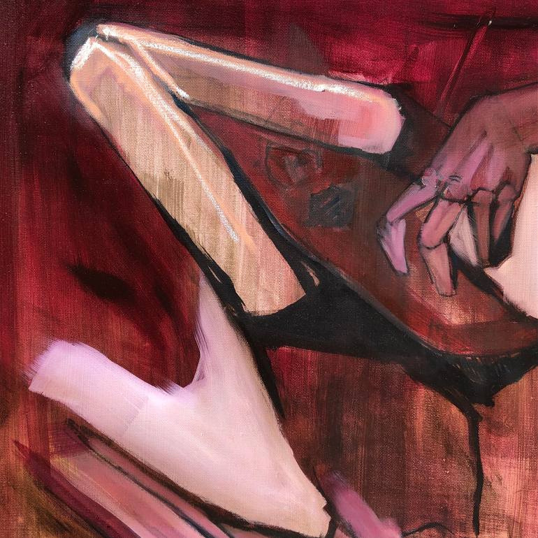 Original Expressionism People Painting by Laurent Anastay Ponsolle