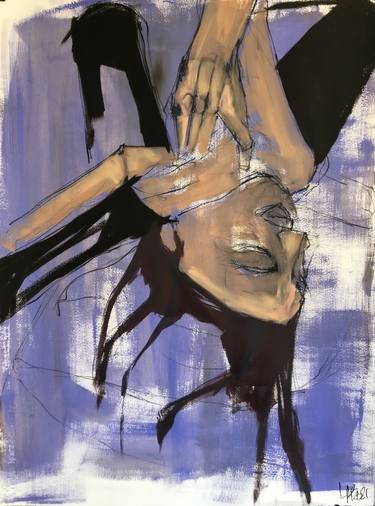 Original Expressionism Women Paintings by Laurent Anastay Ponsolle