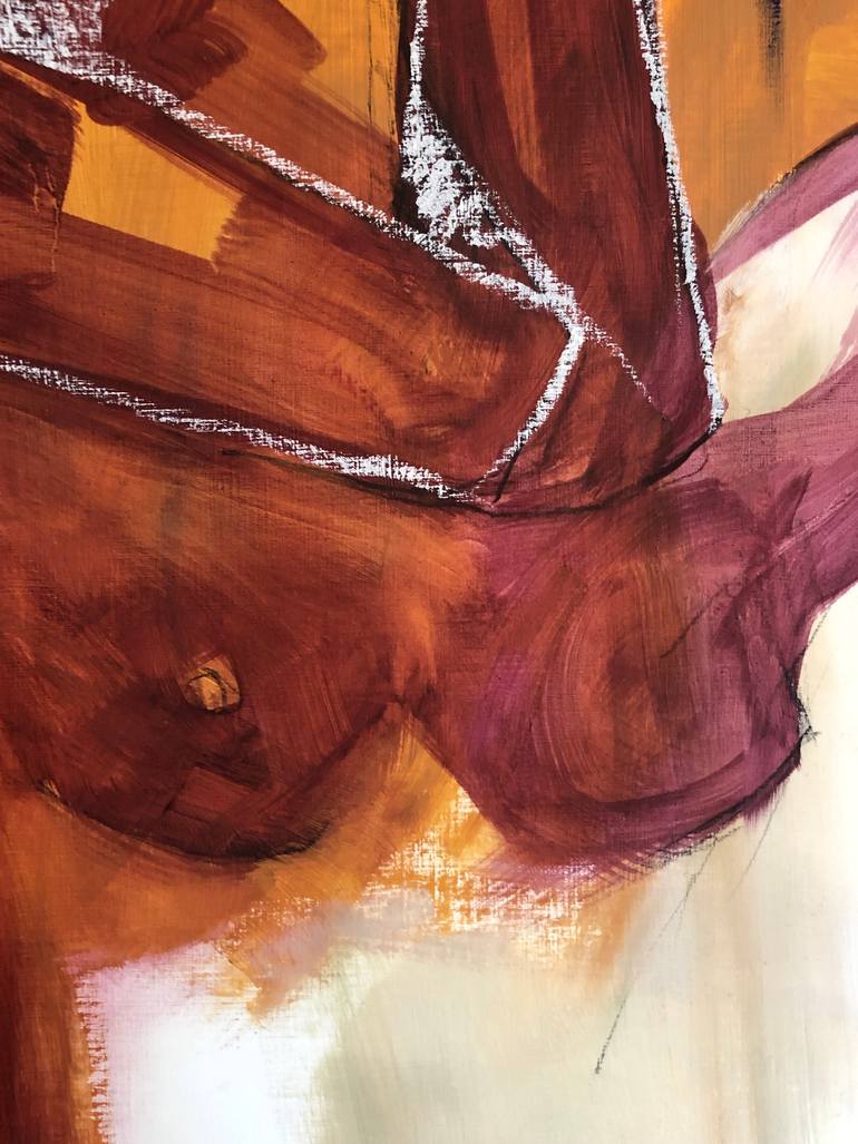 Original Expressionism People Painting by Laurent Anastay Ponsolle