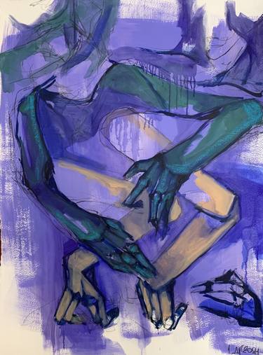 Original Figurative Abstract Drawings by Laurent Anastay Ponsolle