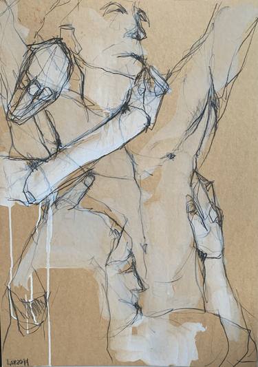 Original People Drawings by Laurent Anastay Ponsolle