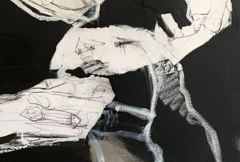 Original Expressionism Love Collage by Laurent Anastay Ponsolle