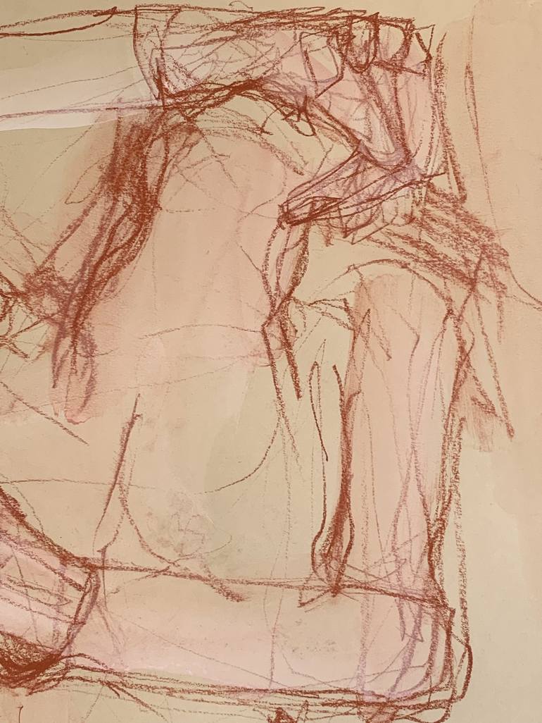 Original Expressionism Erotic Drawing by Laurent Anastay Ponsolle