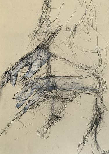 Original Abstract Expressionism Performing Arts Drawings by Laurent Anastay Ponsolle