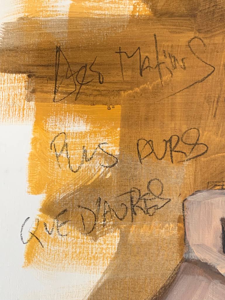 Original Expressionism People Painting by Laurent Anastay Ponsolle