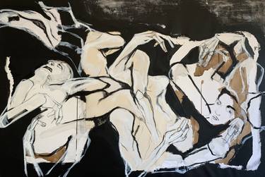 Print of Erotic Collage by Laurent Anastay Ponsolle