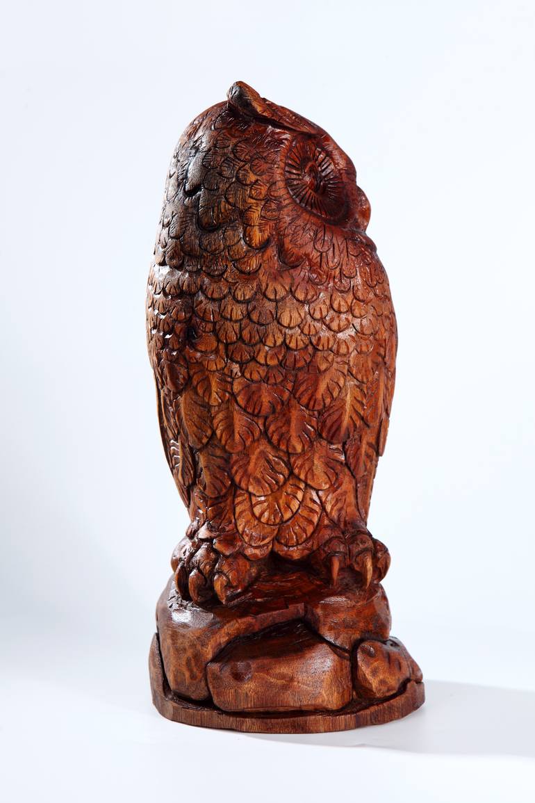 Original Art Deco Animal Sculpture by Krishnan Parthasarathy