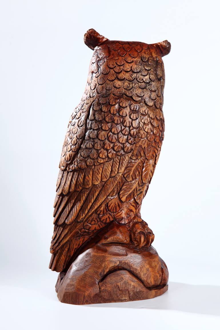 Original Art Deco Animal Sculpture by Krishnan Parthasarathy
