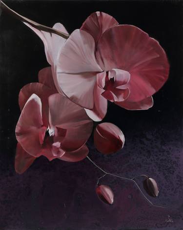 Original Conceptual Floral Paintings by Maria A