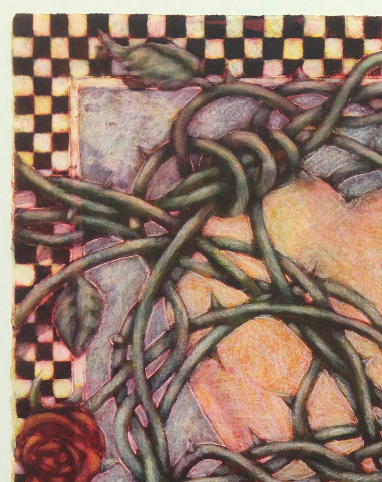 Original Figurative Fantasy Drawing by Dan Allison