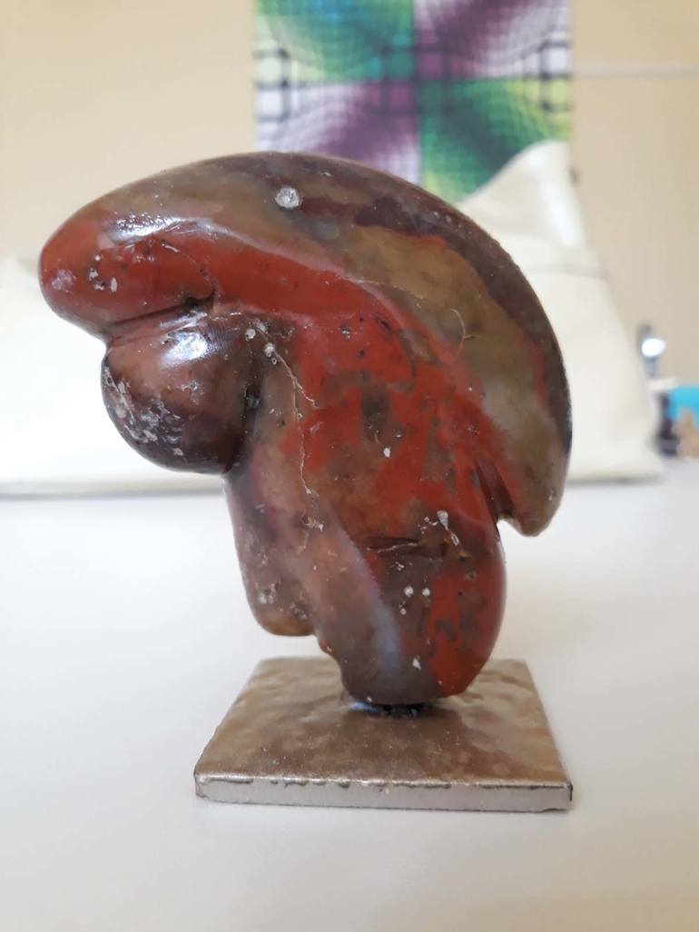 Ostaci dojam Metar  stone month- jaspis Sculpture by Radovan Zdrale | Saatchi Art