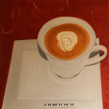 Print of Fine Art Food & Drink Paintings by Ildiko Mecseri