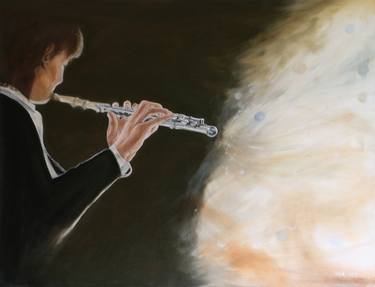 Original Fine Art Music Paintings by Ildiko Mecseri