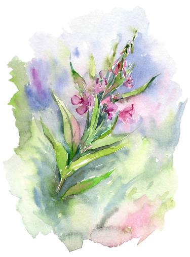 Print of Botanic Paintings by Kateryna Kondratyeva