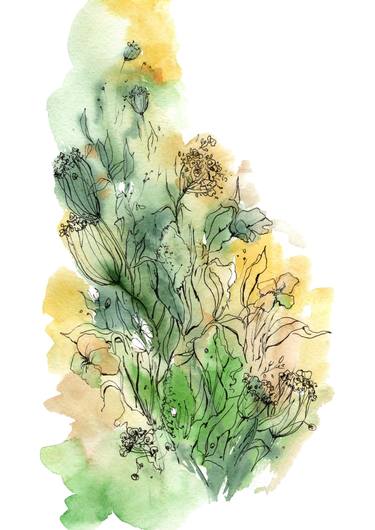 Print of Illustration Floral Paintings by Kateryna Kondratyeva