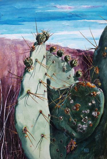 Original Realism Botanic Paintings by El Costell