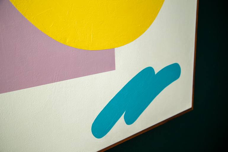 Original Art Deco Abstract Painting by Chad Goei