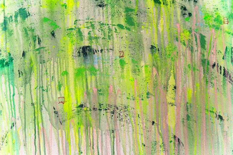 Original Abstract Expressionism Abstract Painting by Chad Goei
