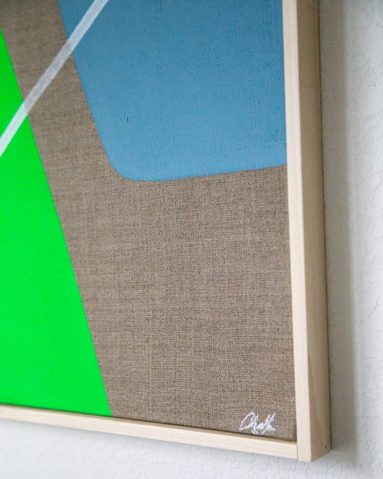 Original Color Field Painting Abstract Painting by Chad Goei