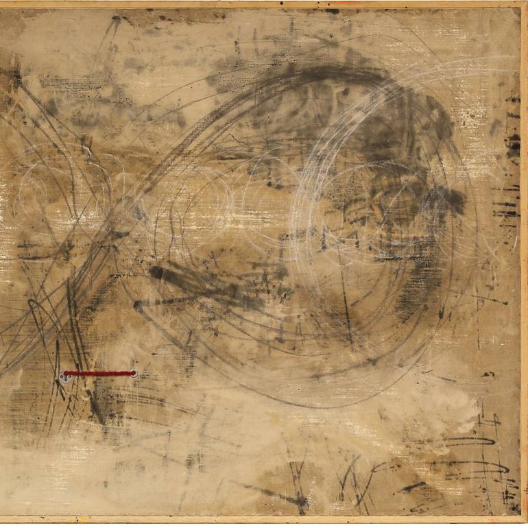 Original Conceptual Abstract Painting by Jon Wall