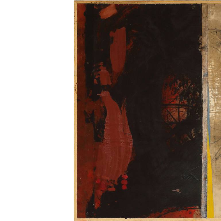 Original Conceptual Abstract Painting by Jon Wall