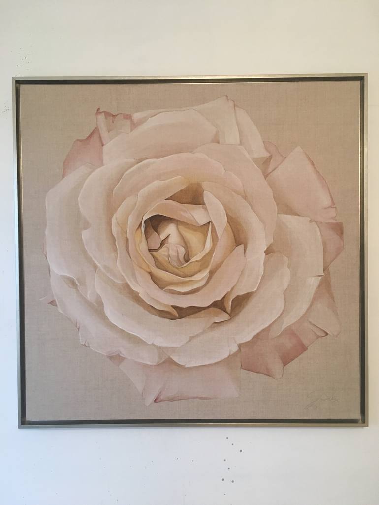 Original Fine Art Floral Painting by Jennifer Olwig