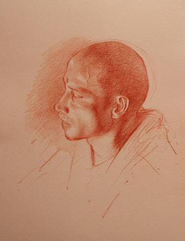 Print of Portraiture Portrait Drawings by Tomas Watson