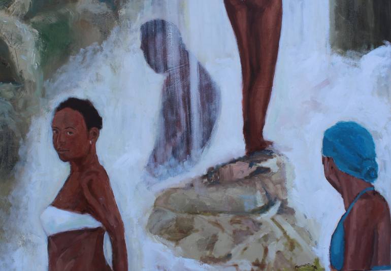 Original Figurative Body Painting by Markenzy Cesar