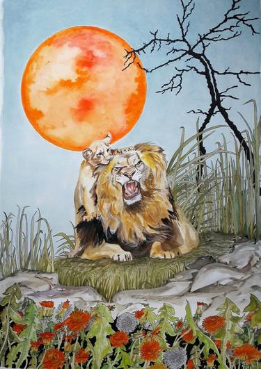 Original Animal Paintings by Rhoda Taylor