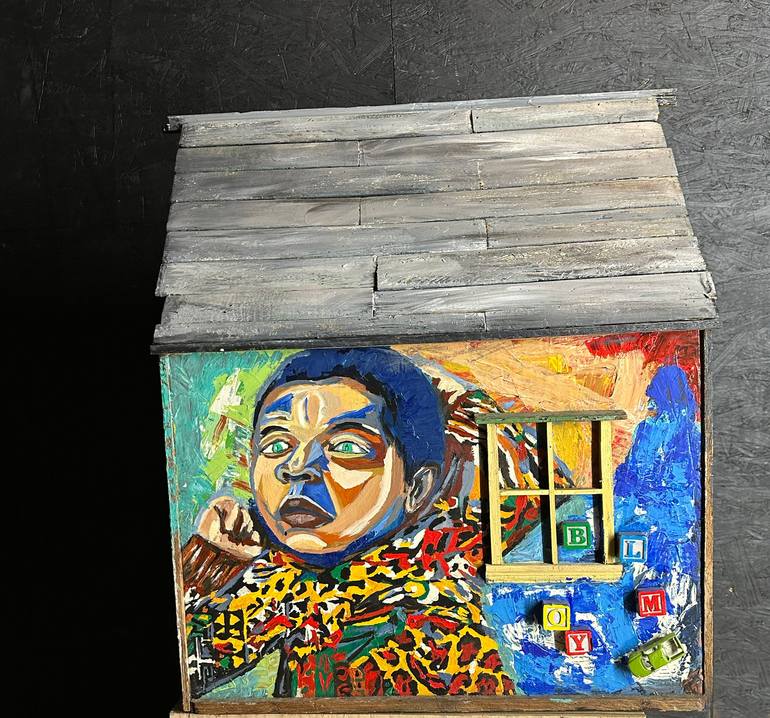 Trilogy of Black man Sculpture by Epaul Julien Saatchi Art