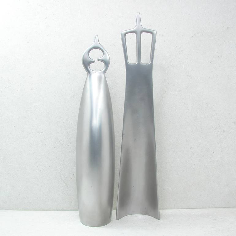 Original Figurative Abstract Sculpture by Dragomir Svecak