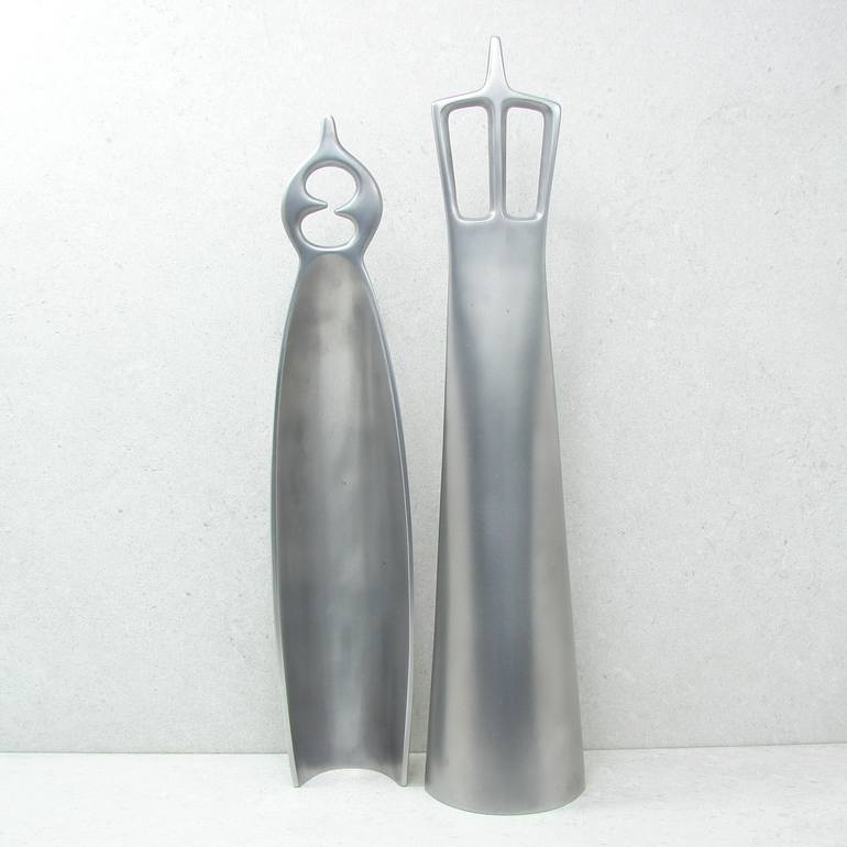 Original Figurative Abstract Sculpture by Dragomir Svecak