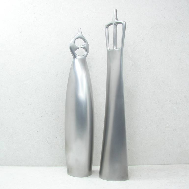 Original Figurative Abstract Sculpture by Dragomir Svecak
