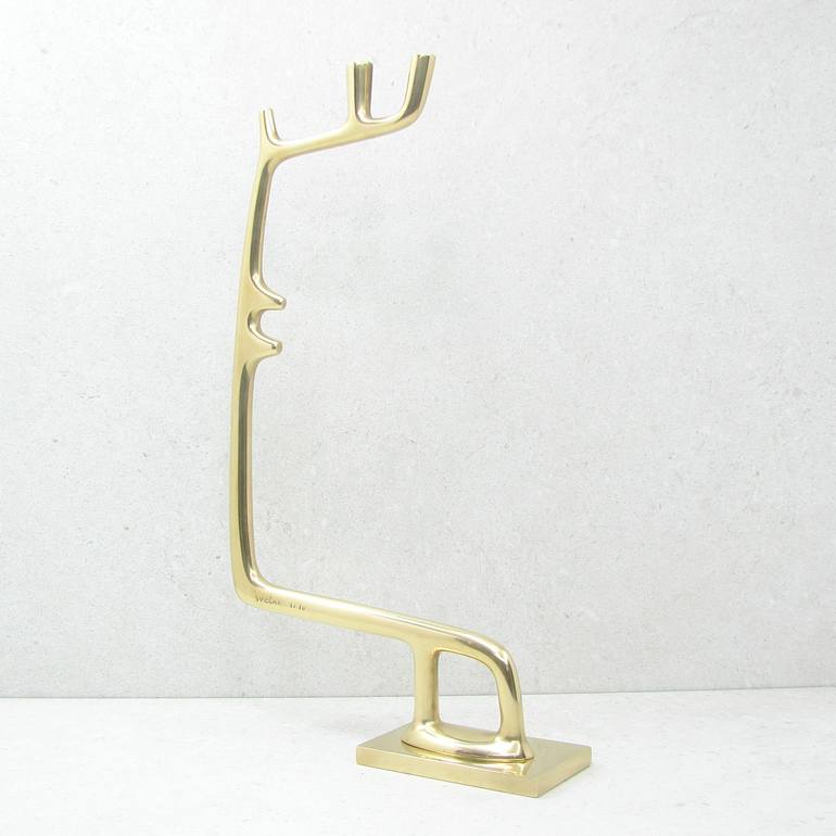 Original Figurative Abstract Sculpture by Dragomir Svecak