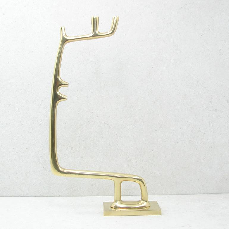 Original Figurative Abstract Sculpture by Dragomir Svecak