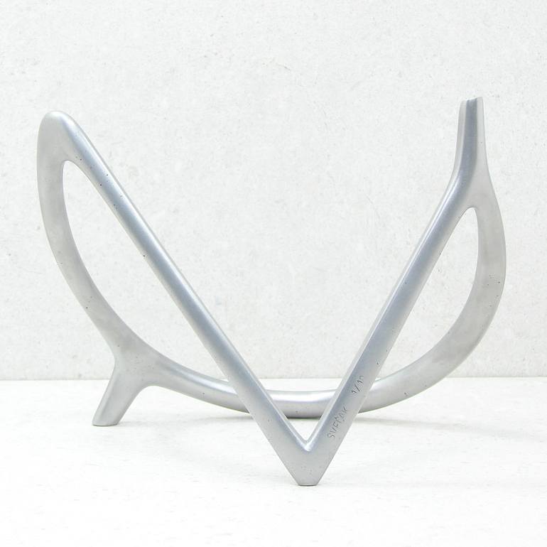 Original Figurative Abstract Sculpture by Dragomir Svecak