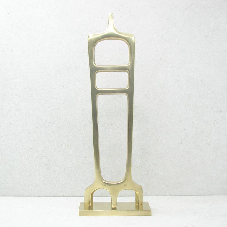 Original Figurative Abstract Sculpture by Dragomir Svecak
