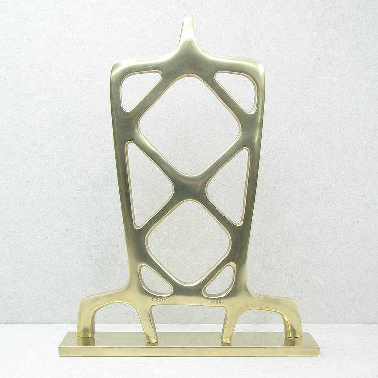 Original Figurative Abstract Sculpture by Dragomir Svecak