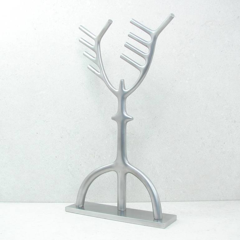 Original Figurative Abstract Sculpture by Dragomir Svecak