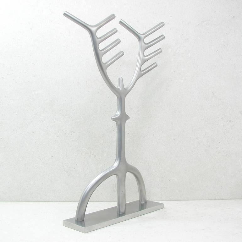 Original Figurative Abstract Sculpture by Dragomir Svecak