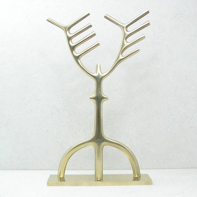 Original Figurative Abstract Sculpture by Dragomir Svecak