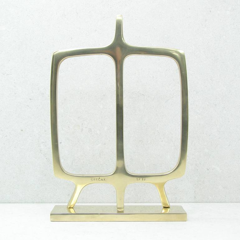 Original Figurative Abstract Sculpture by Dragomir Svecak