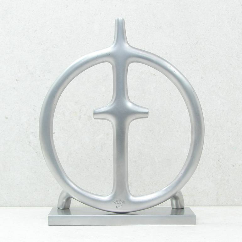 Original Figurative Abstract Sculpture by Dragomir Svecak
