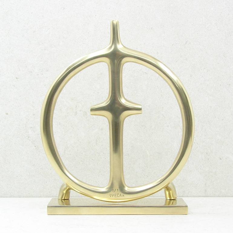 Original Figurative Abstract Sculpture by Dragomir Svecak