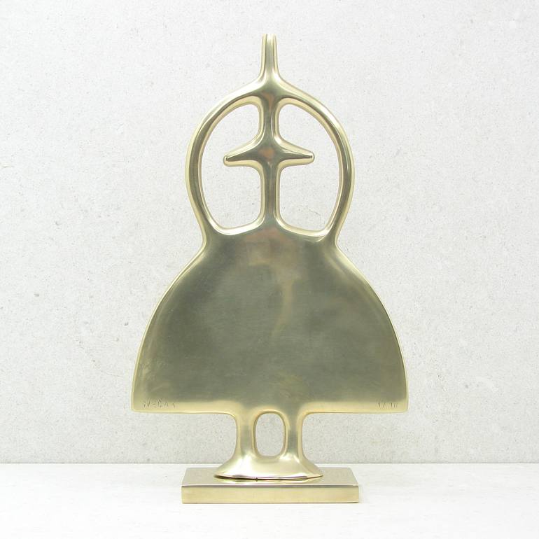 Original Figurative Abstract Sculpture by Dragomir Svecak