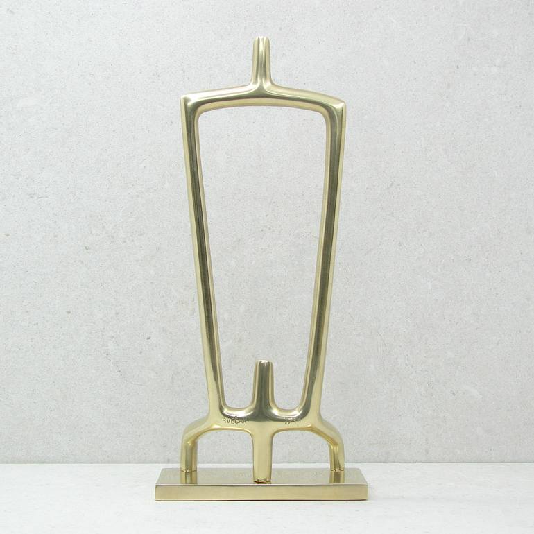 Original Figurative Abstract Sculpture by Dragomir Svecak