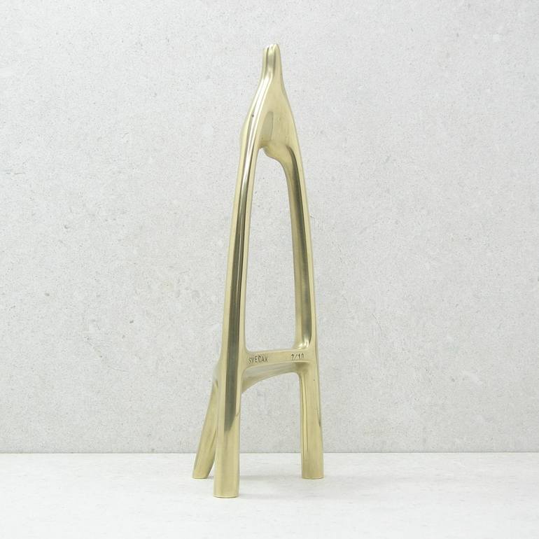 Original Figurative Abstract Sculpture by Dragomir Svecak